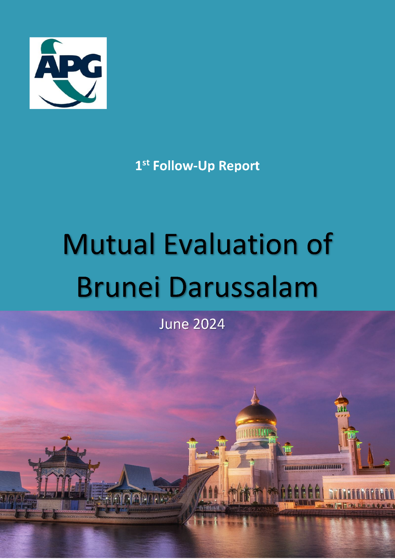 Cover of Mutual Evaluation Report - Brunei Darussalam 2024