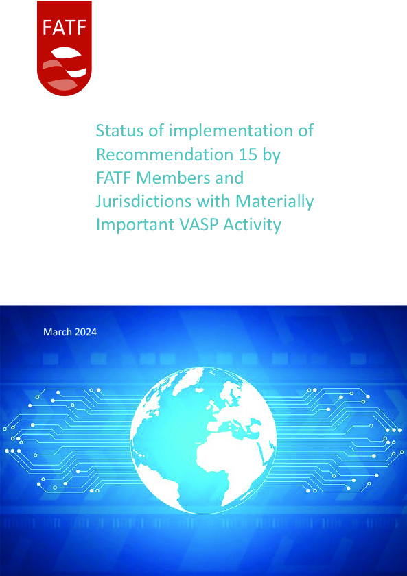 VACG ROADMAP: JURISDICTIONS WITH MATERIALLY IMPORTANT VIRTUAL ASSET ACTIVITY, VACG ROADMAP: JURISDICTIONS WITH MATERIALLY IMPORTANT VIRTUAL AS